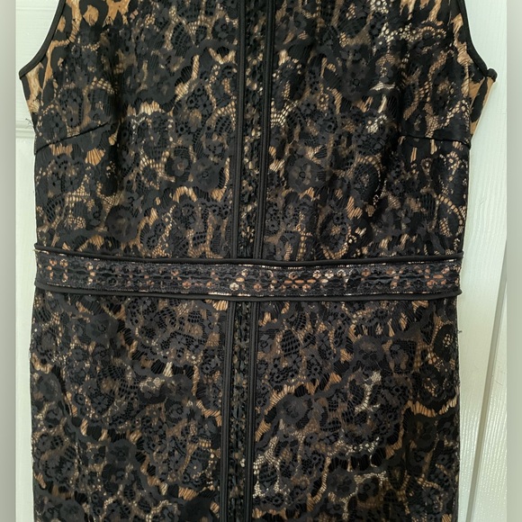 Leopard Dress black lace overlay - Picture 2 of 4